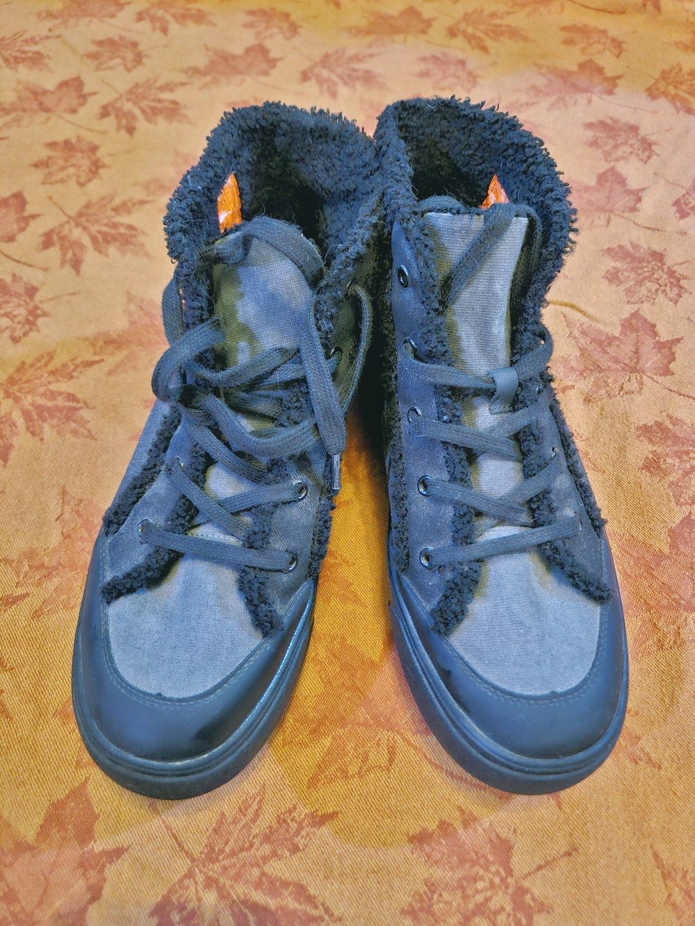 Rocketdog Black Platform High Top Sneakers